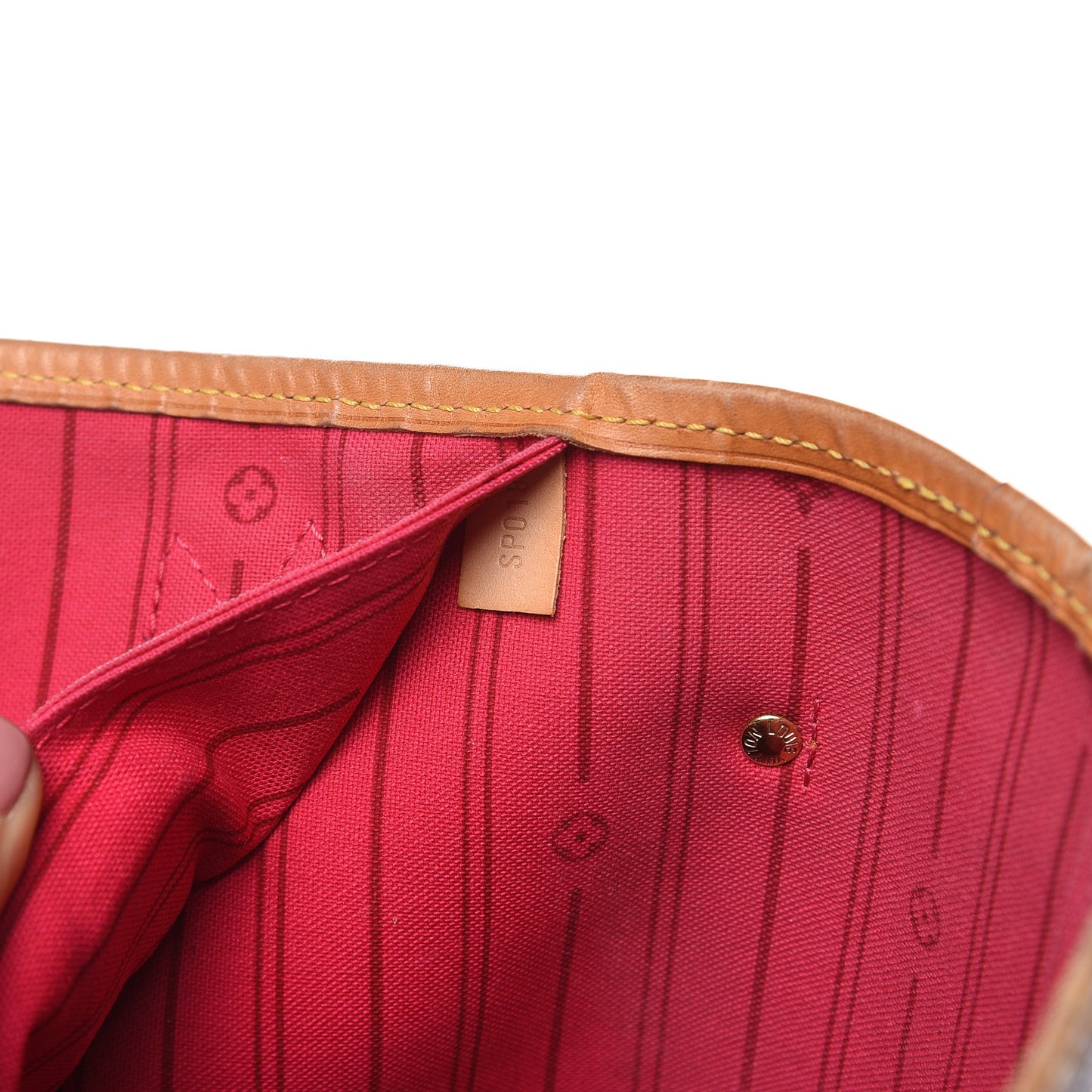 Monogram My LV Heritage Neverfull MM Fuchsia White