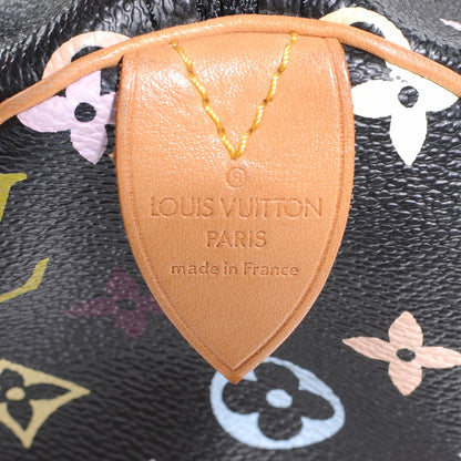 Louis Vuitton Monogram Multicolor Speedy 30 Black 6 of 7