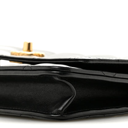 Chanel Lambskin Quilted Logo WOC Wallet On Chain Black 11 of 14
