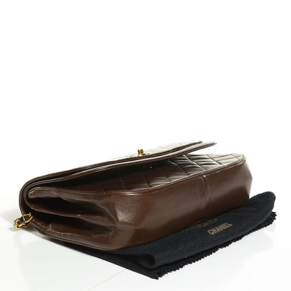 Chanel Lambskin Small Double Flap Brown 4 of 8