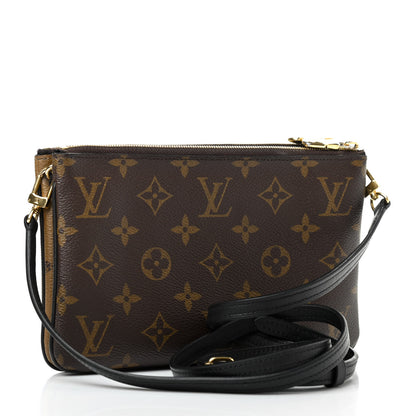 Louis Vuitton Reverse Monogram Giant Double Zip Pochette 3 of 7