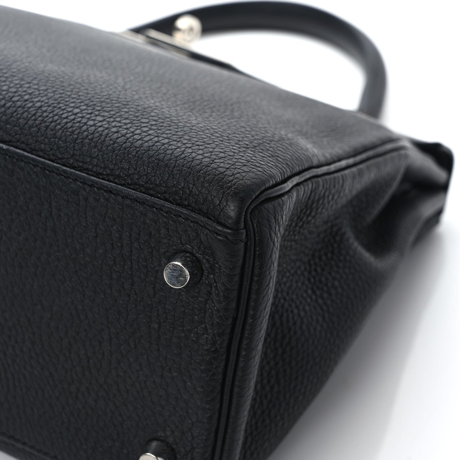 Hermes Togo Kelly Retourne 28 Black 10 of 10