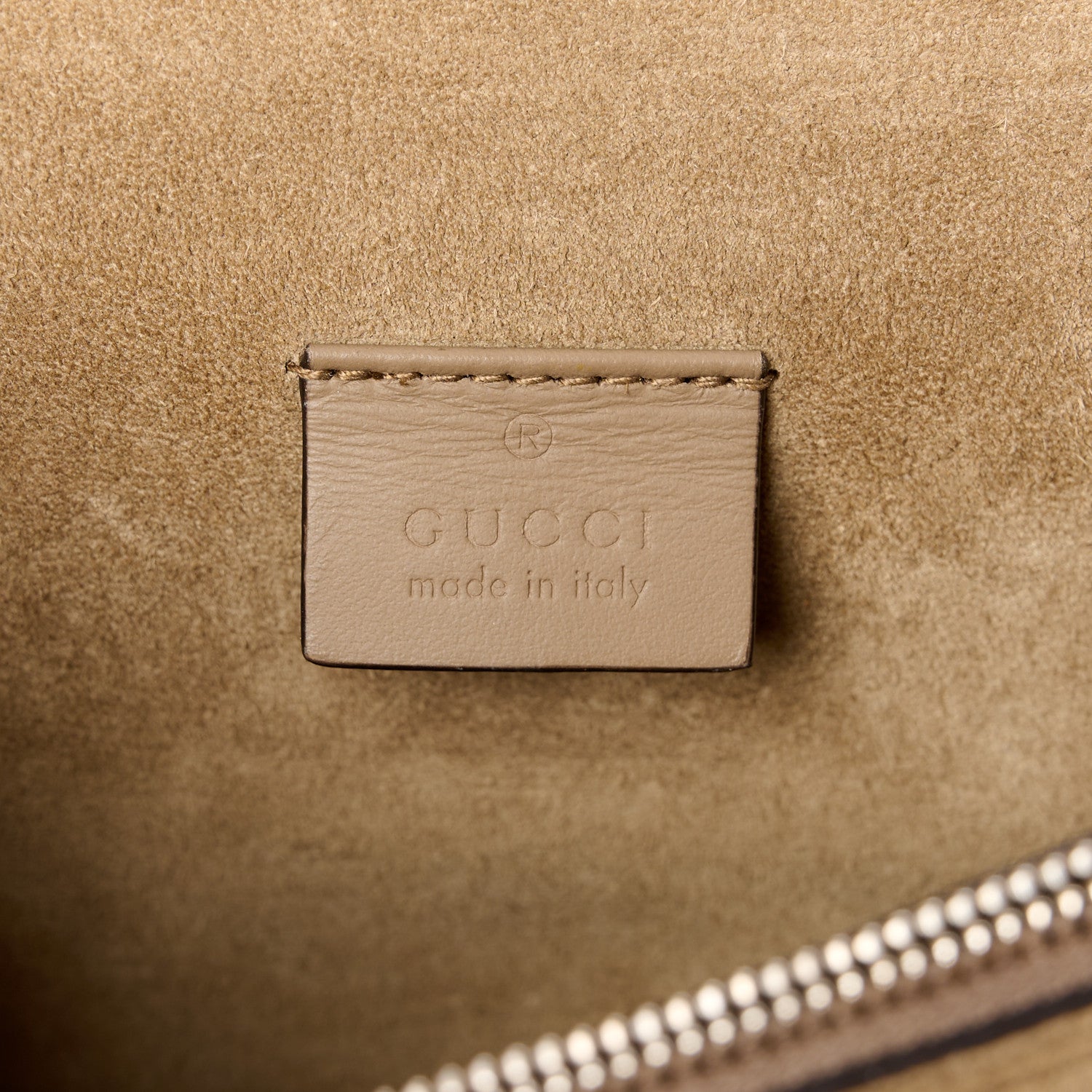 Gucci GG Supreme Monogram Small Dionysus Shoulder Bag Taupe 6 of 12