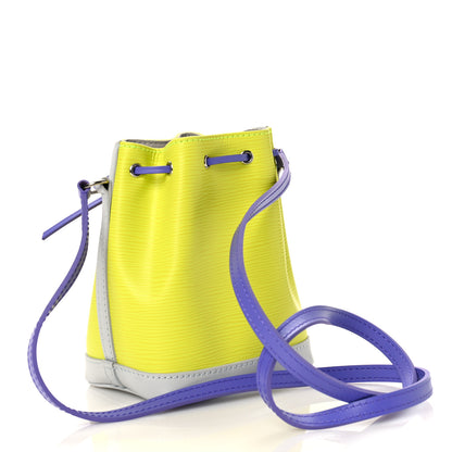 Louis Vuitton Epi Nano Noe Acid Yellow 3 of 8