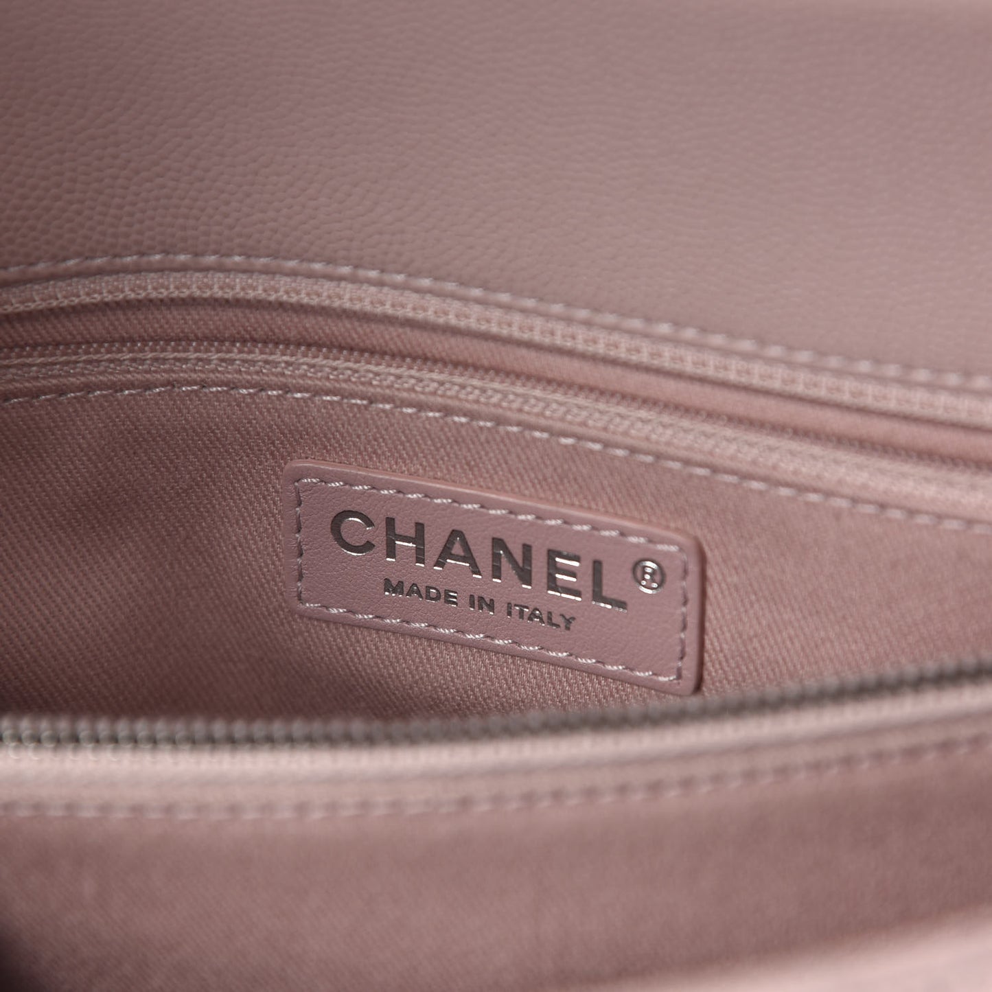 Caviar Quilted Medium Coco Handle Flap Light Pink