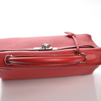 Hermes Taurillon Clemence Kelly Retourne 32 Rouge Casaque 26 of 32