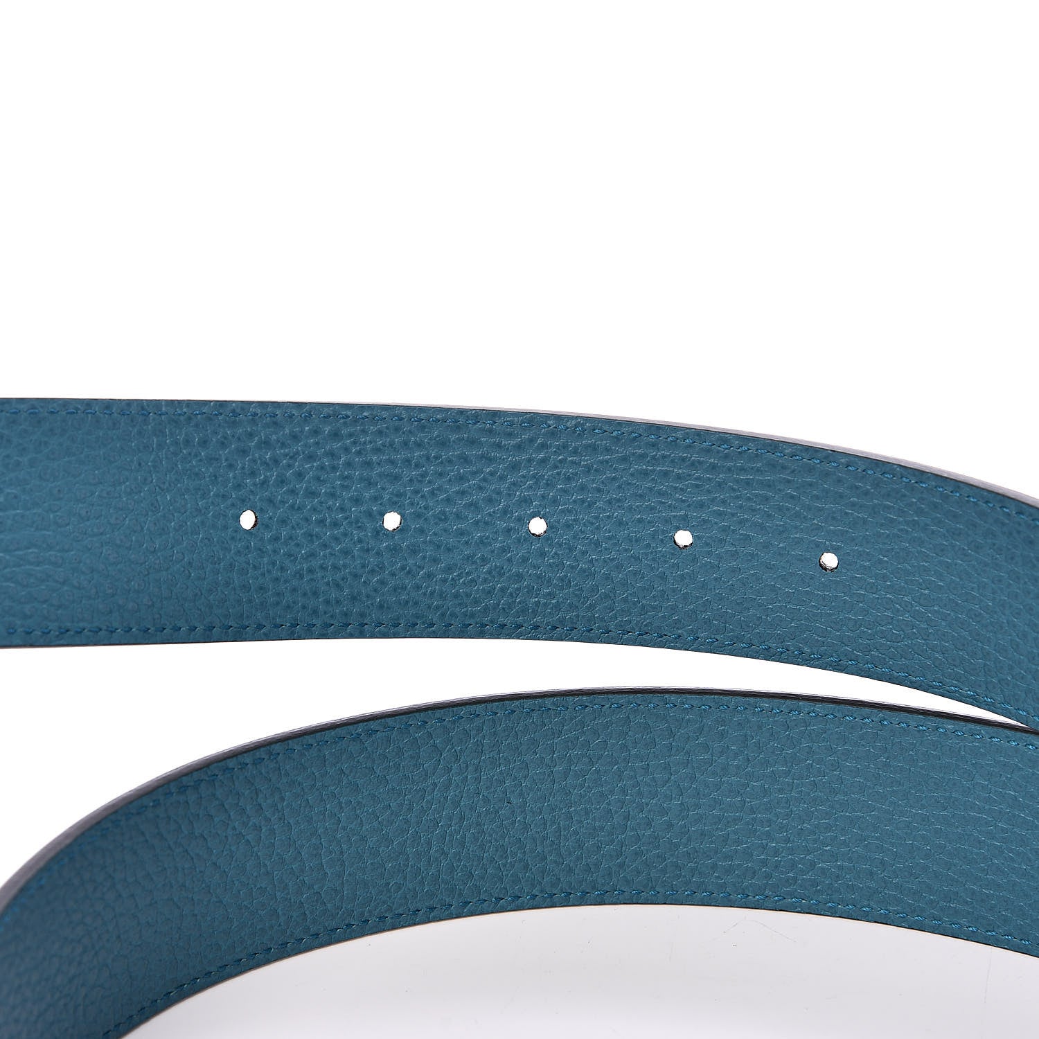 Gucci Dollar Calfskin 1973 Reversible Belt 95 38 Black Deep Cobalt 4 of 6