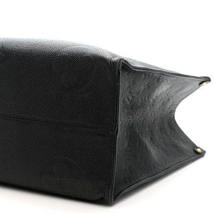Louis Vuitton Empreinte Monogram Giant Onthego GM Black 9 of 14