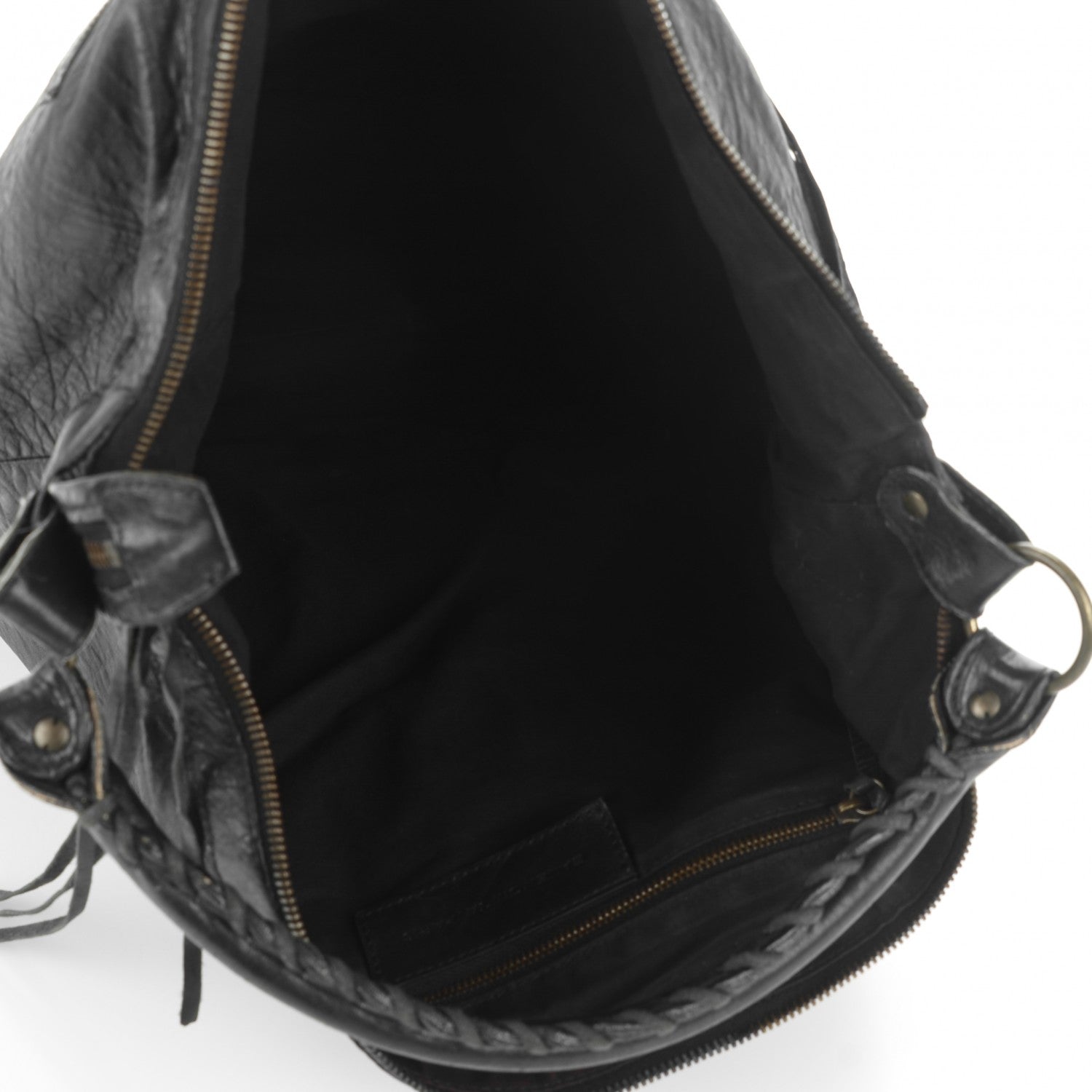 Balenciaga Agneau Classic Hardware Day Hobo Black 5 of 9