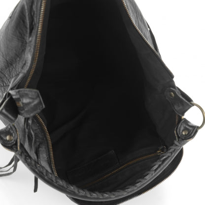 Balenciaga Agneau Classic Hardware Day Hobo Black 5 of 9