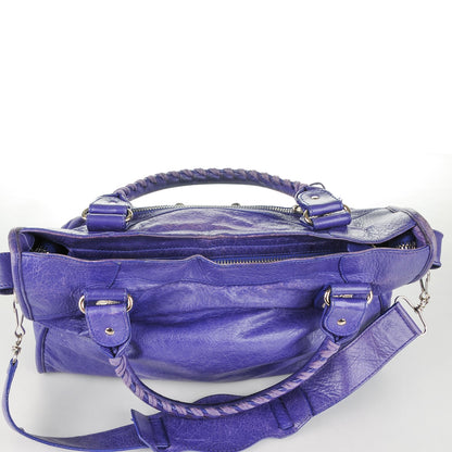 Balenciaga Agneau Giant 21 Silver Hardware City Bleu Lavande 8 of 15