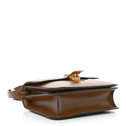 Celine Box Calfskin Small Classic Box Flap Bag Camel 4 of 10
