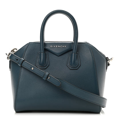 Givenchy Sugar Goatskin Mini Antigona Indigo Blue 1 of 8