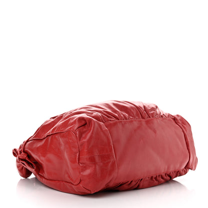 Gucci Calfskin Medium Hysteria Hobo Red 4 of 10