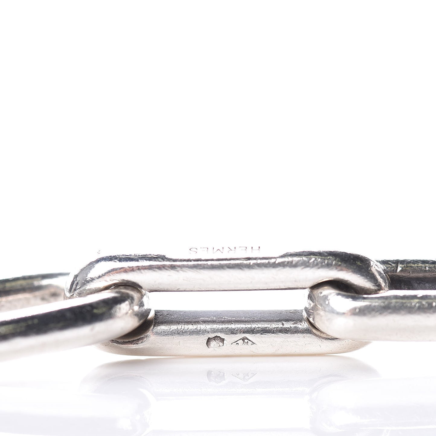 Sterling Silver Oval Link Toggle Bracelet