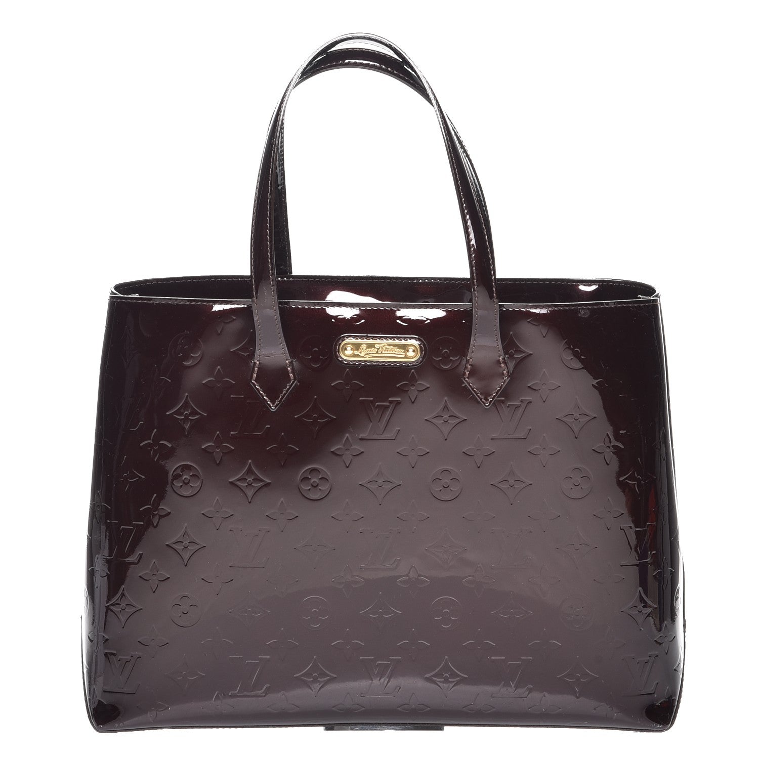 Louis Vuitton Vernis Wilshire MM Amarante 1 of 7