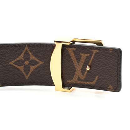 Louis Vuitton Calfskin Monogram 30mm LV Initiales Reversible Belt 90 36 Black 4 of 6