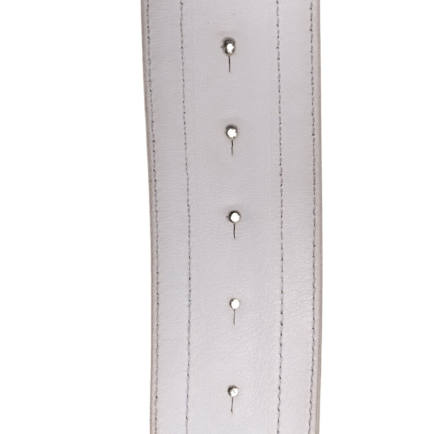 Christian Dior Monogram Belt 80 Pink White 4 of 8