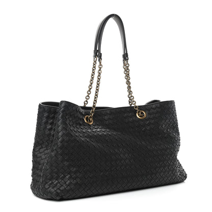 Bottega Veneta Nappa Intrecciato Large Tote Black 3 of 9