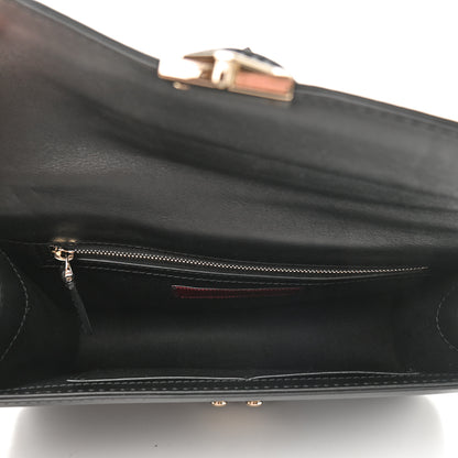 Valentino Garavani Vitello Medium Glam Lock Rockstud Flap Black 5 of 8