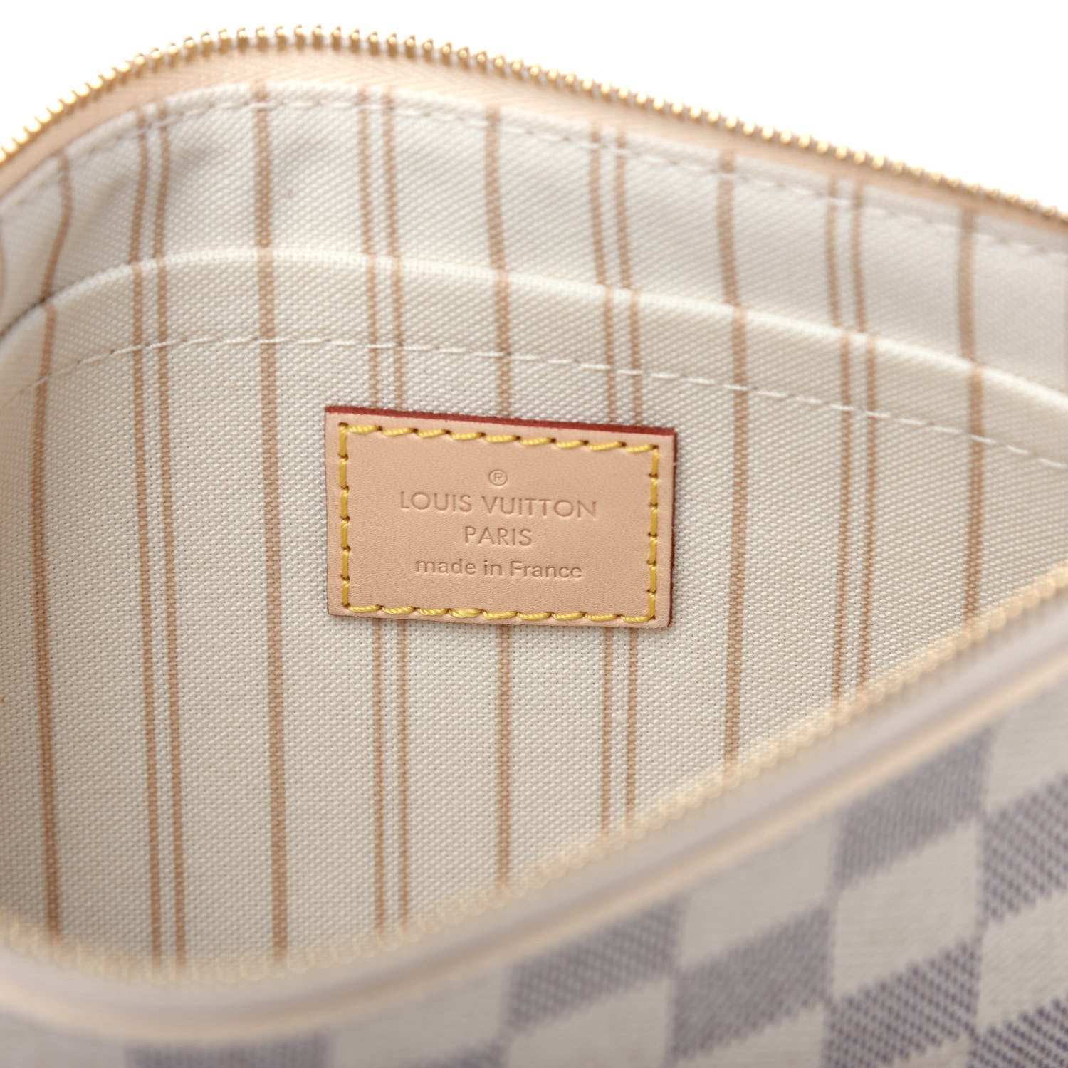 Louis Vuitton Damier Azur Neverfull MM GM Pochette 6 of 7