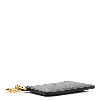 Louis Vuitton Empreinte Monogram LV Charms Card Holder Black 4 of 6