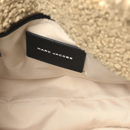 Marc Jacobs Polyester Cotton Medium The Teddy Traveler Tote Bag Beige 5 of 9