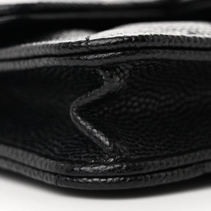 Chanel Caviar Quilted Mini Chain Bag Black 10 of 12