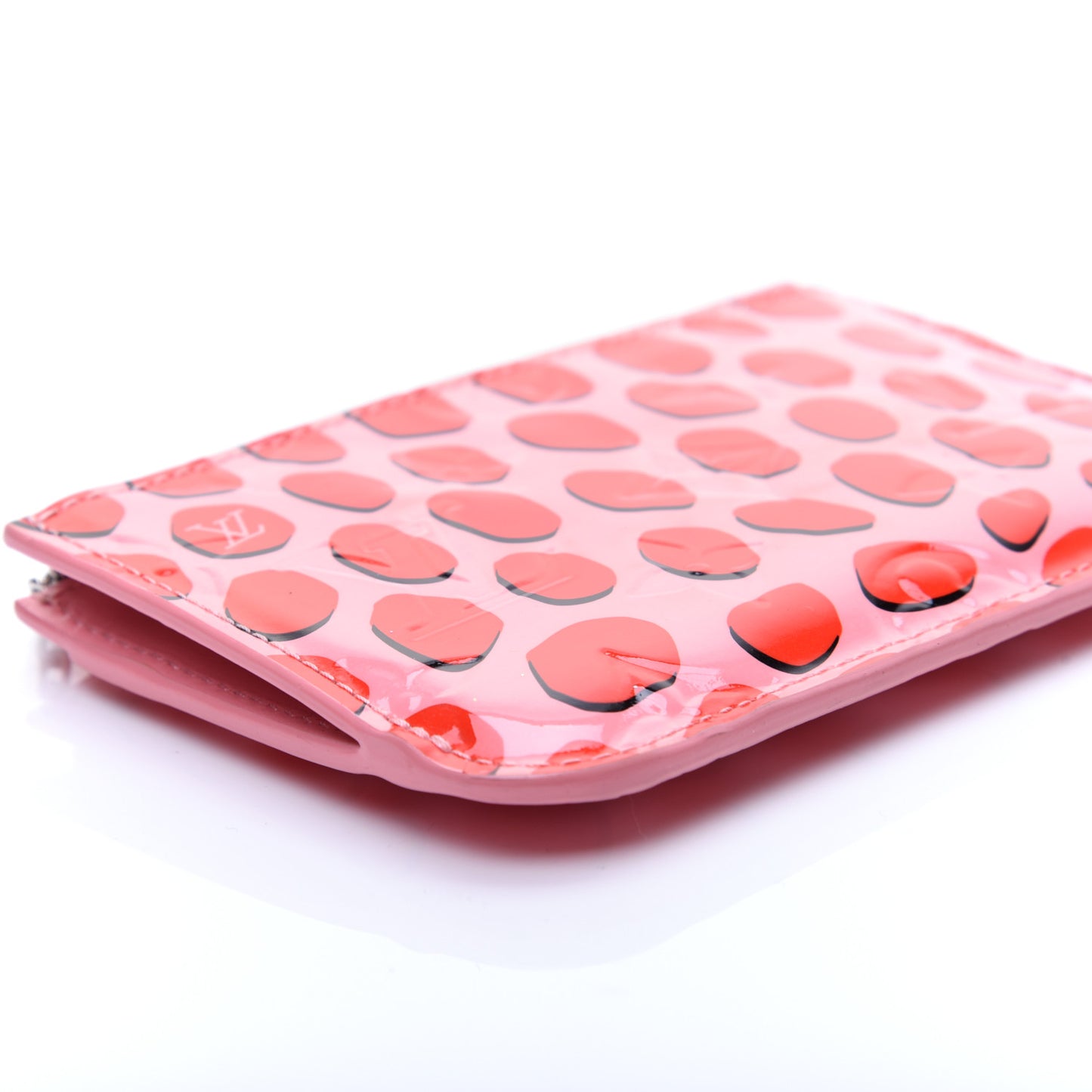 Vernis Jungle Dots Key Pouch Sugar Pink Poppy