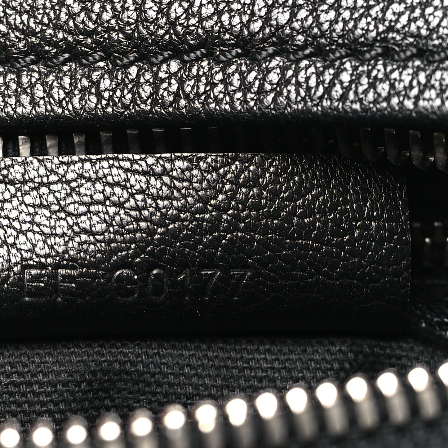 Sugar Goatskin Small Pandora Black