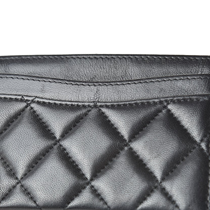Chanel Lambskin Quilted Card Holder Black 9 of 9