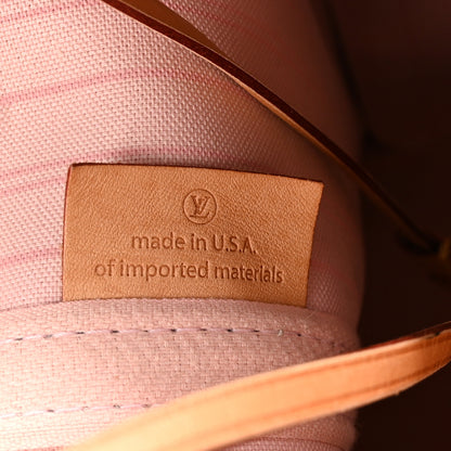 Louis Vuitton Damier Azur Neo Neverfull GM Rose Ballerine 8 of 11