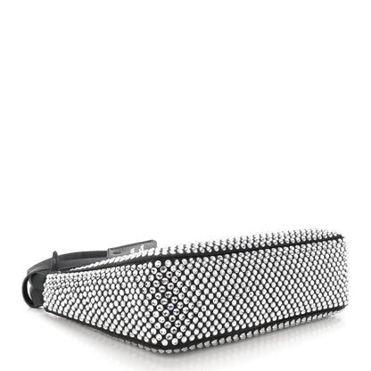 Prada Satin Crystal Mini Re-Edition 2000 Bag Cristal 4 of 11