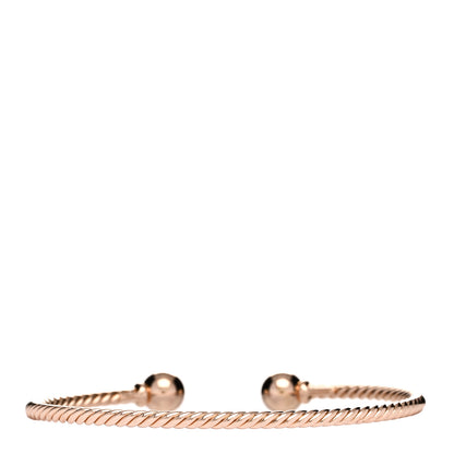 David Yurman 18K Rose Gold 7mm Solari Bracelet 2 of 4