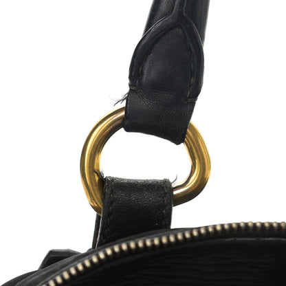 Prada Tessuto Nylon Jacquard Logo Tote Black 9 of 13