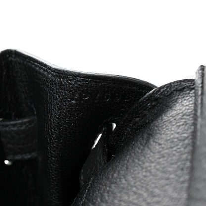 Hermes Togo Birkin 25 Black 7 of 13