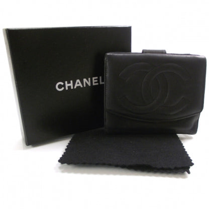 Chanel Lambskin Bi-Fold Wallet Black 5 of 11