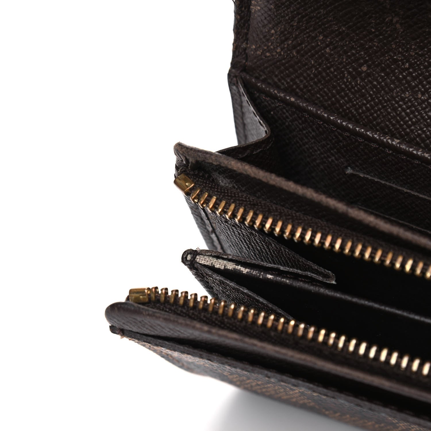 Louis Vuitton Damier Ebene Porte-Monnaie Billets Tresor Wallet 7 of 11
