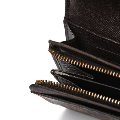 Louis Vuitton Damier Ebene Porte-Monnaie Billets Tresor Wallet 7 of 11