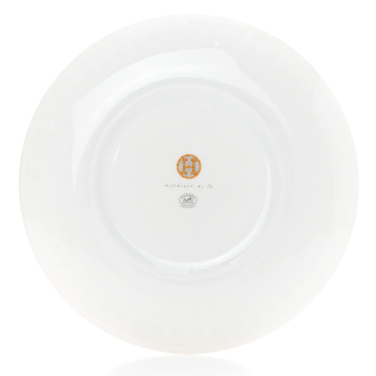 Hermes Porcelain Mosaique au 24 Dessert Plate 8.3 2 of 7