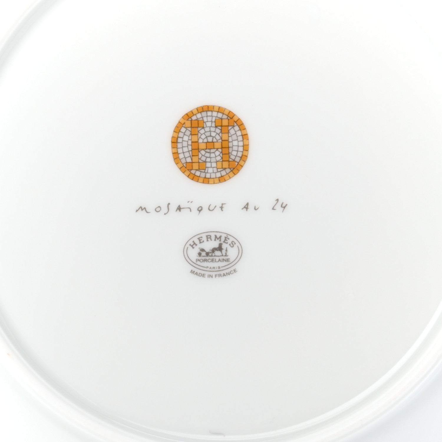 Hermes Porcelain Mosaique Au 24 Cereal Bowl 3 of 4