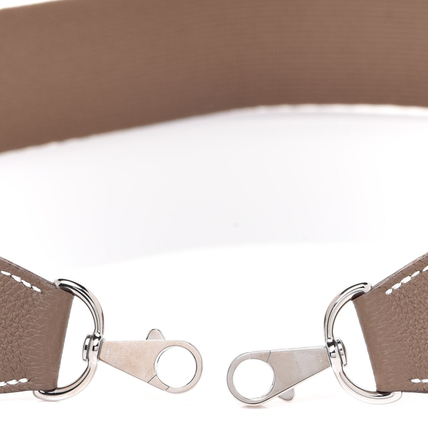 Toile Taurillon Clemence Shoulder Strap Etoupe