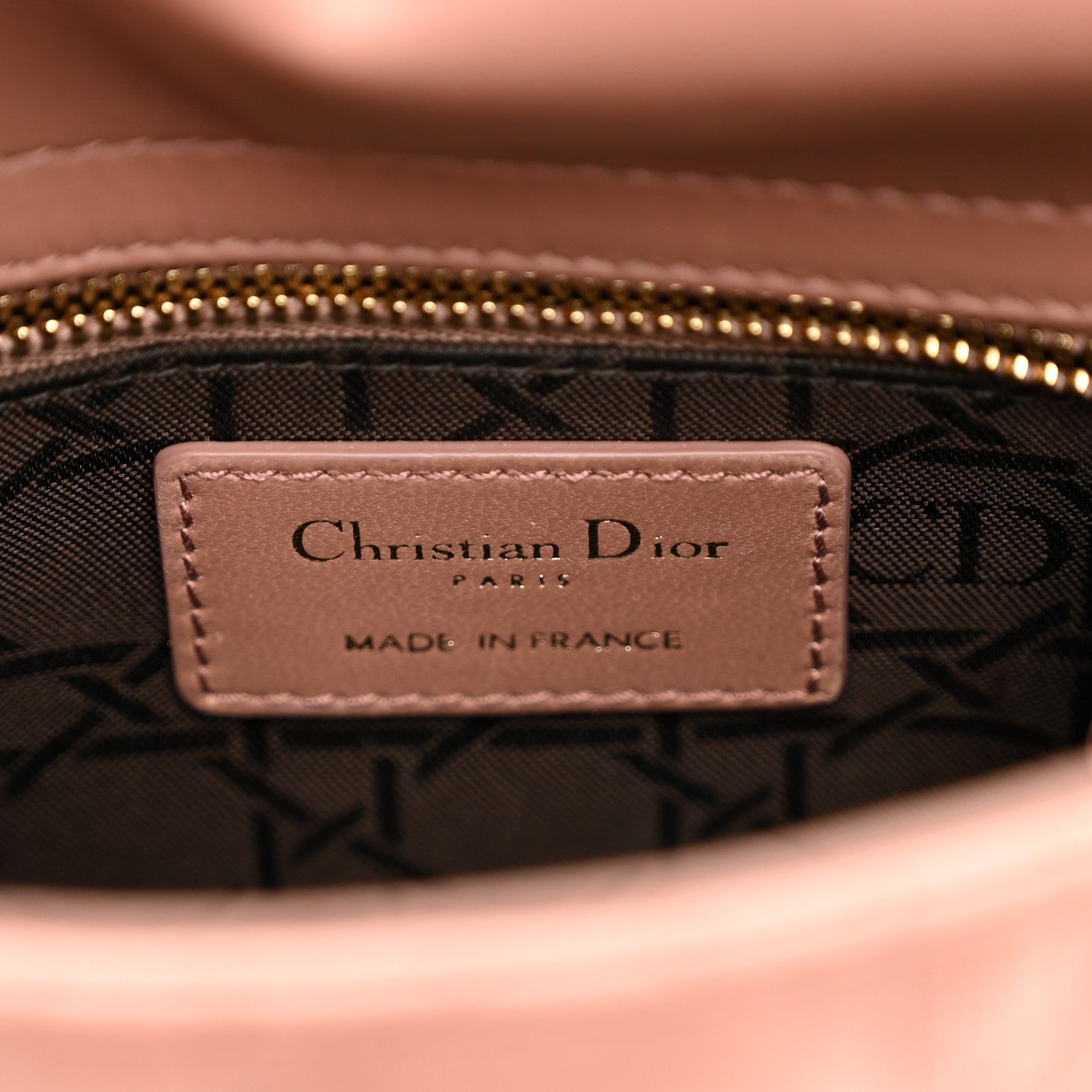 Christian Dior Lambskin Cannage Mini Lady Dior Fard 6 of 9