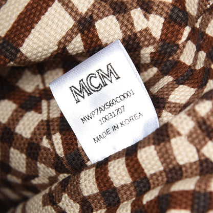 MCM Calfskin Medium Liz Reversible Shopper Tote Cognac 13 of 14