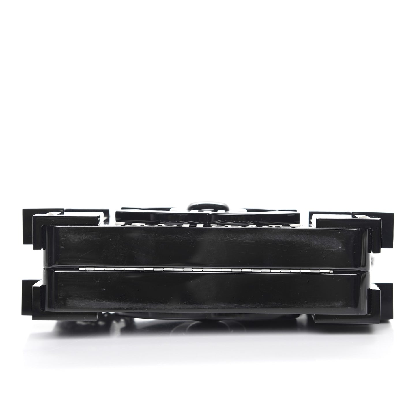 Plexiglass Barcode Boy Brick Lego Clutch Black