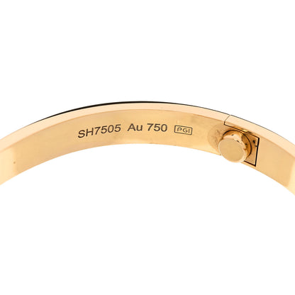 Cartier 18K Yellow Gold LOVE Bracelet 18 7 of 8