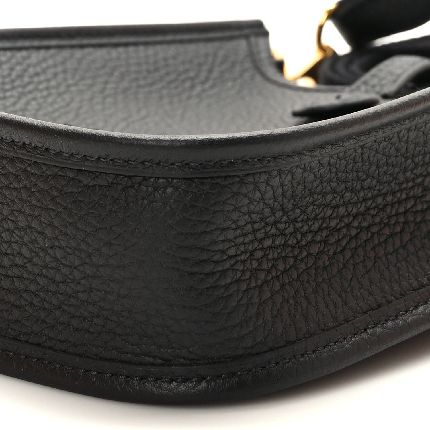 Hermes Taurillon Clemence Evelyne TPM Black 9 of 10