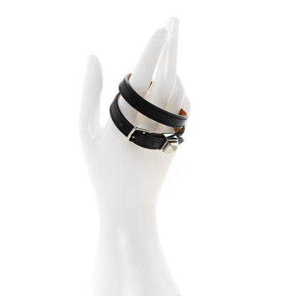 Hermes Swift Medor Infini Double Tour Bracelet S Black 2 of 9