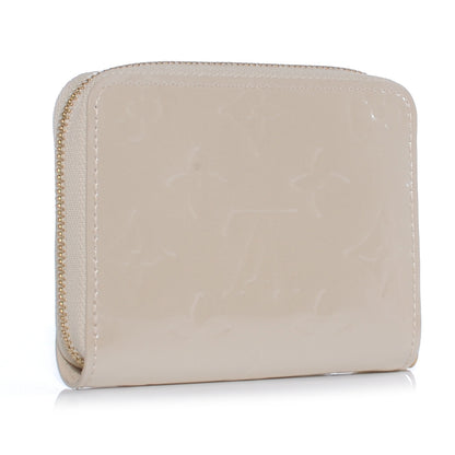 Louis Vuitton Vernis Zippy Coin Purse Blanc Corail 2 of 8
