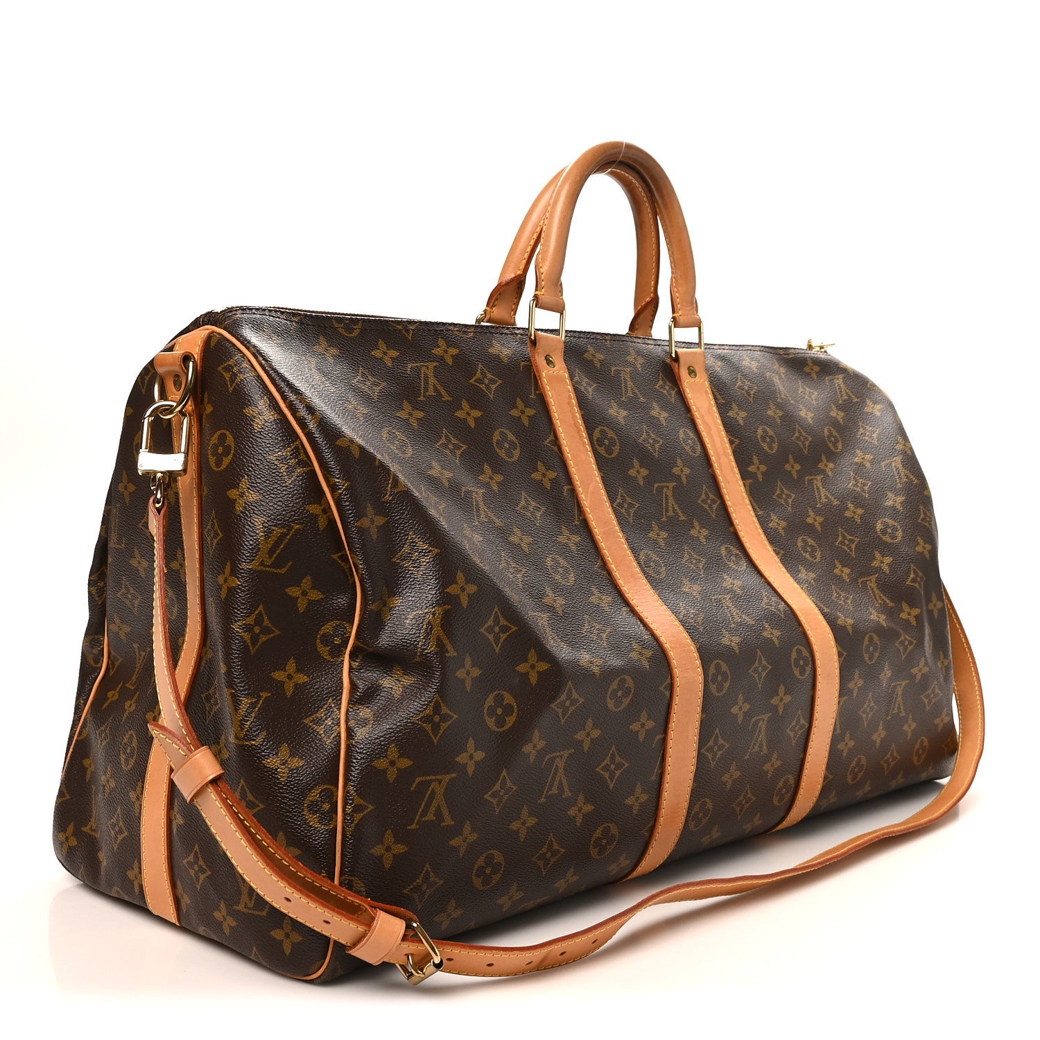 Louis Vuitton Monogram Keepall Bandouliere 55 2 of 9